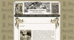 Desktop Screenshot of americkakamna.cz