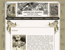 Tablet Screenshot of americkakamna.cz
